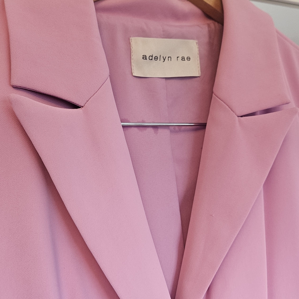 Adelyn Rae Soft Pink Blazer